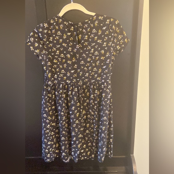 Black floral old navy dress. - Picture 3 of 6